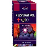Rezveratrol + Q10 cu vitamina B1 si acid folic, Vita Crystal